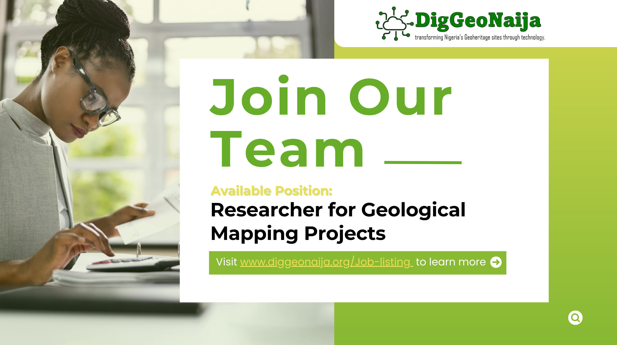 Job Opening: Researcher for Geological Mapping Projects